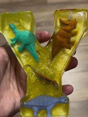 Dinosaur letter Y